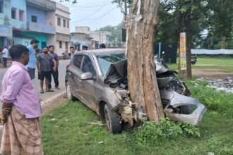 Jamtara Road Accident