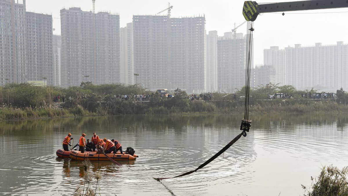 Noida Sector 150 Accident