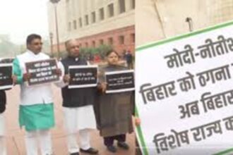 Bihar Budget 2026 RJD Protest