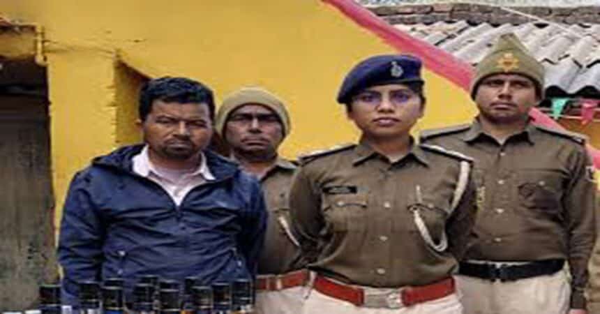 Motihari Police Liquor Seizure