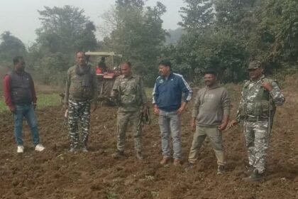 Palamau Opium Cultivation Destruction